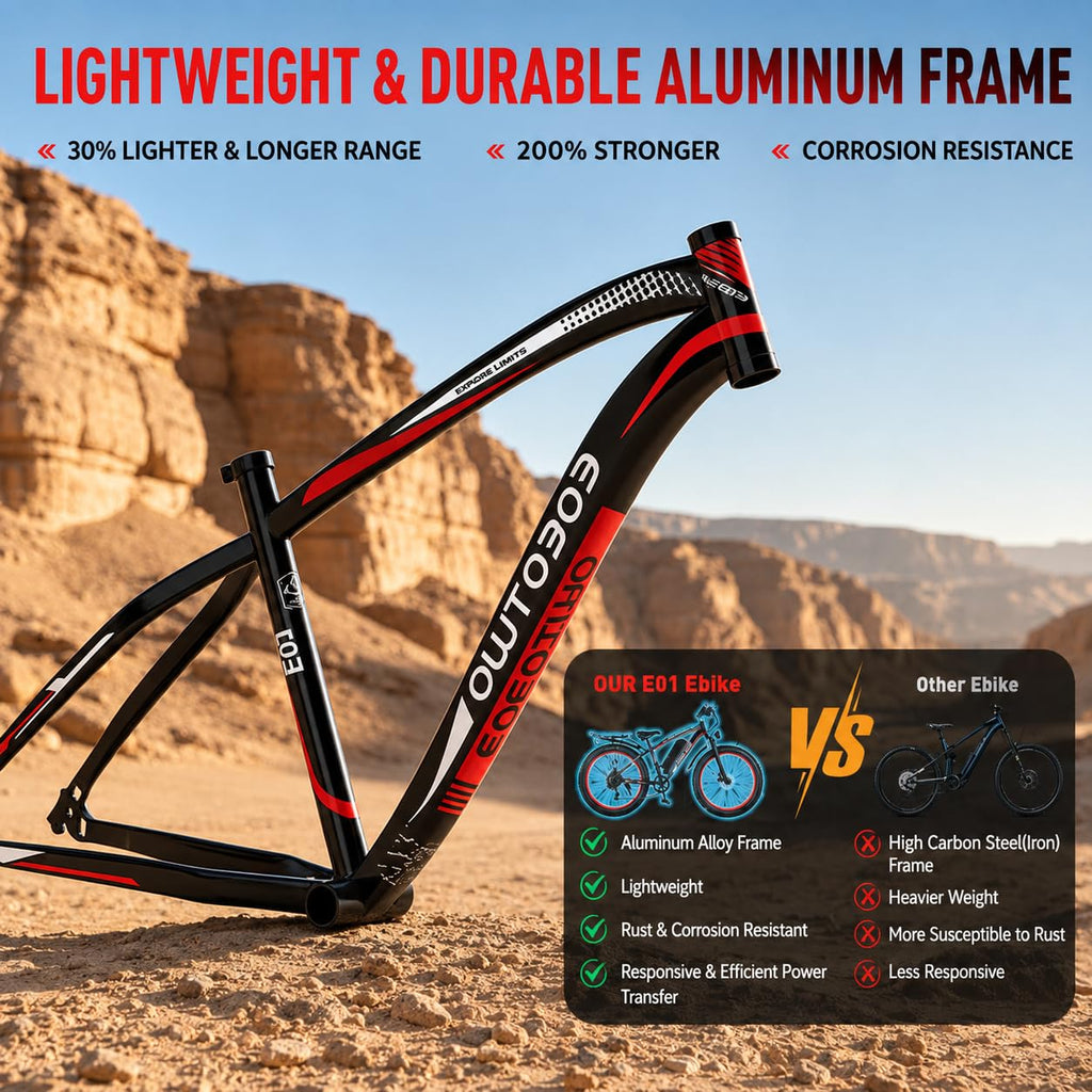 26" Fat Tire Electric Bike U592891