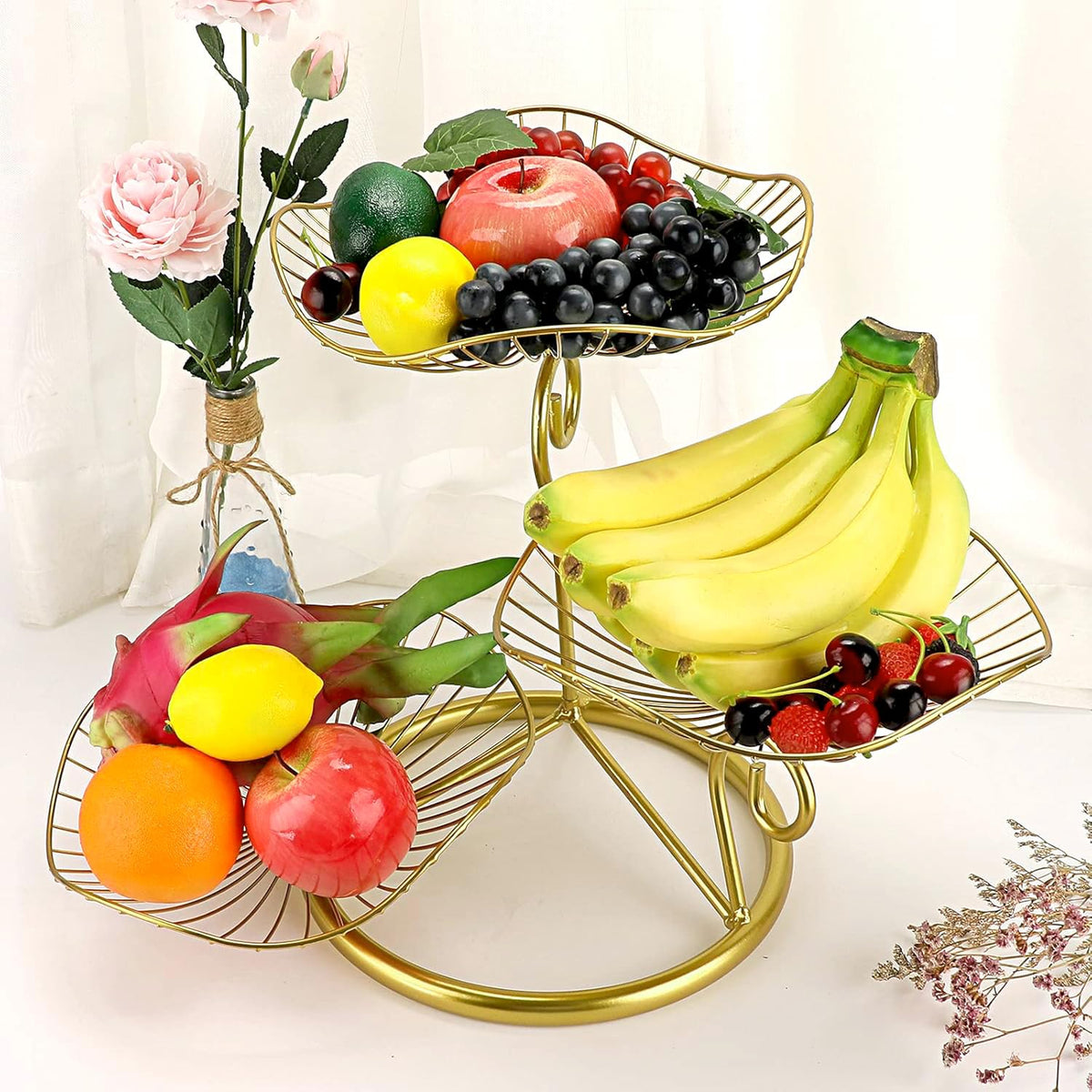 3-Tier Iron Fruit Basket P87162