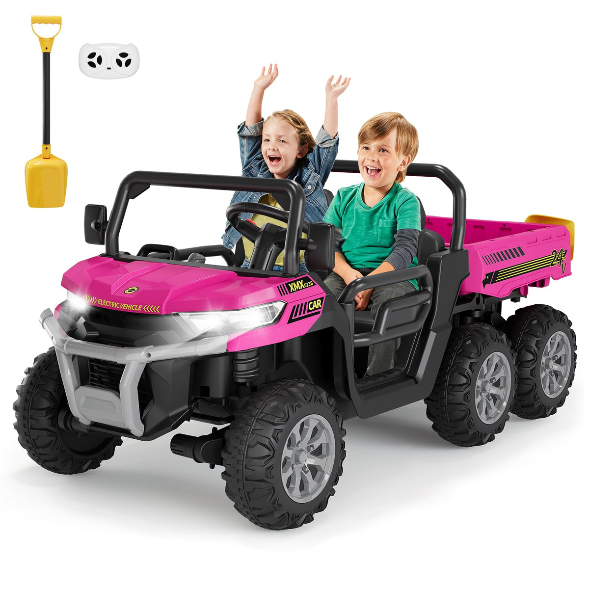 24V 2 Seater Ride On Dump Truck X39856