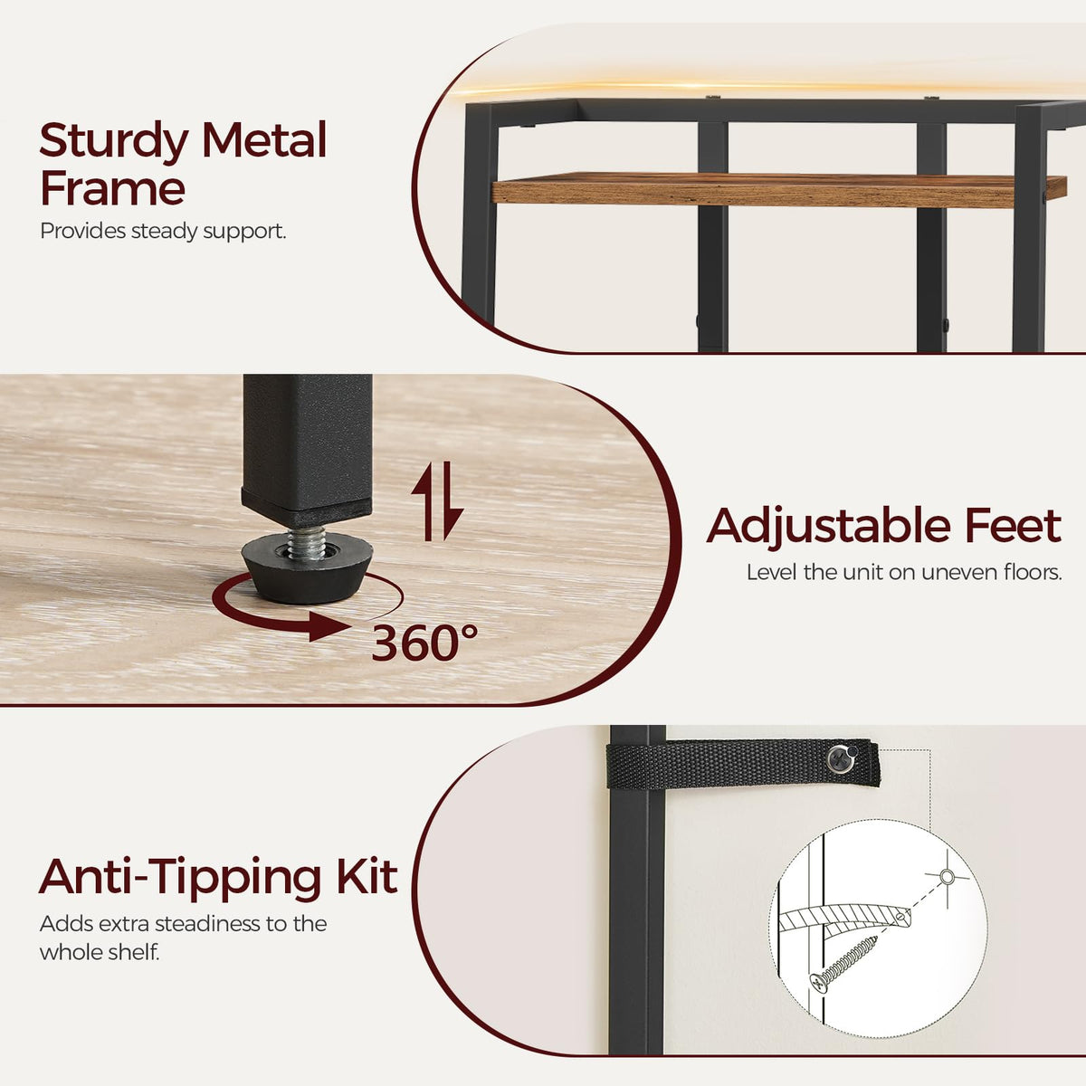 5-Tier Ladder Book Shelf V70736
