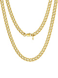 Stainless Steel Figaro Chain Necklace P78333