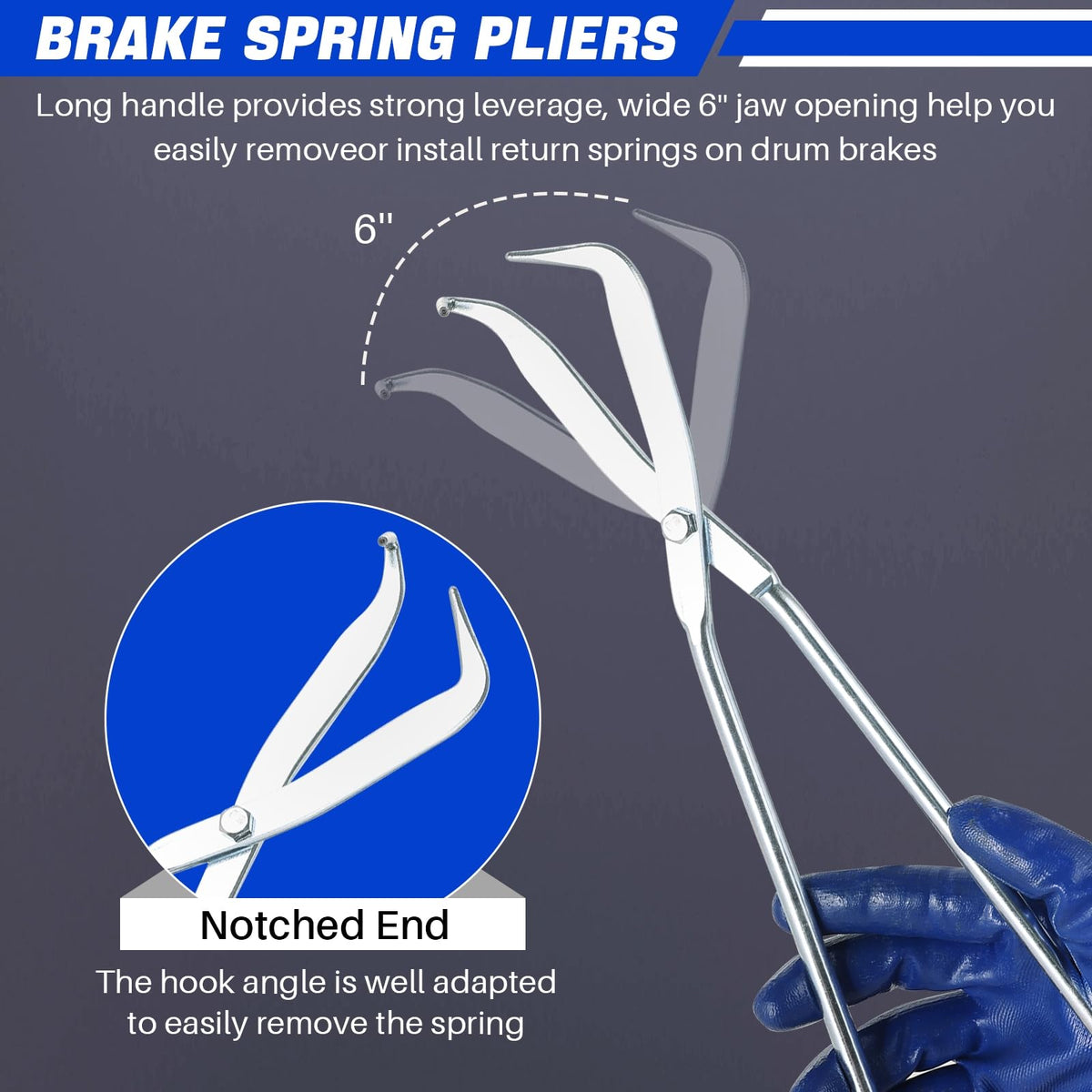 8 Pc Drum Brake Tool Kit Q382