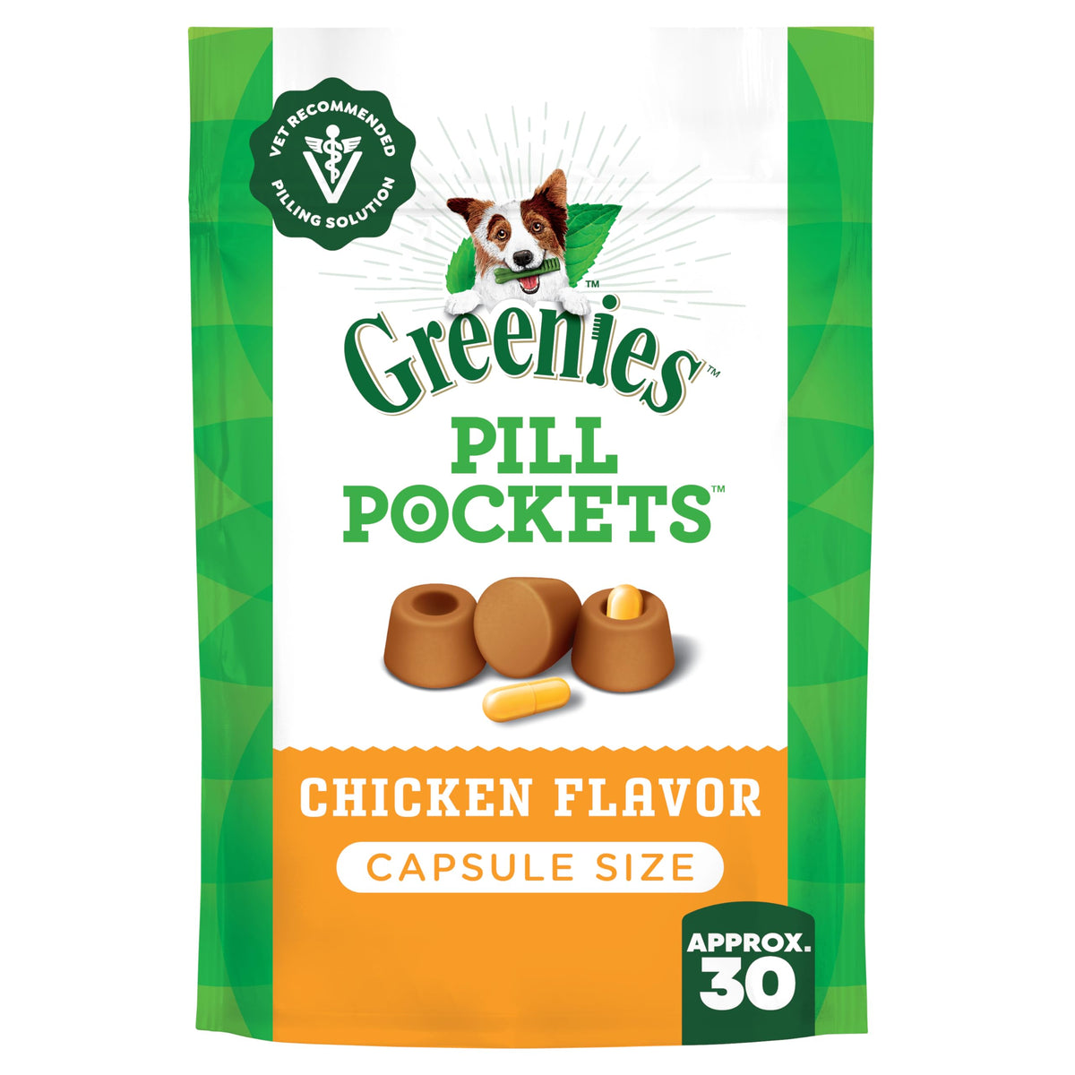 Large Soft Chicken Flavor Dog Treats 7.9 oz G584
