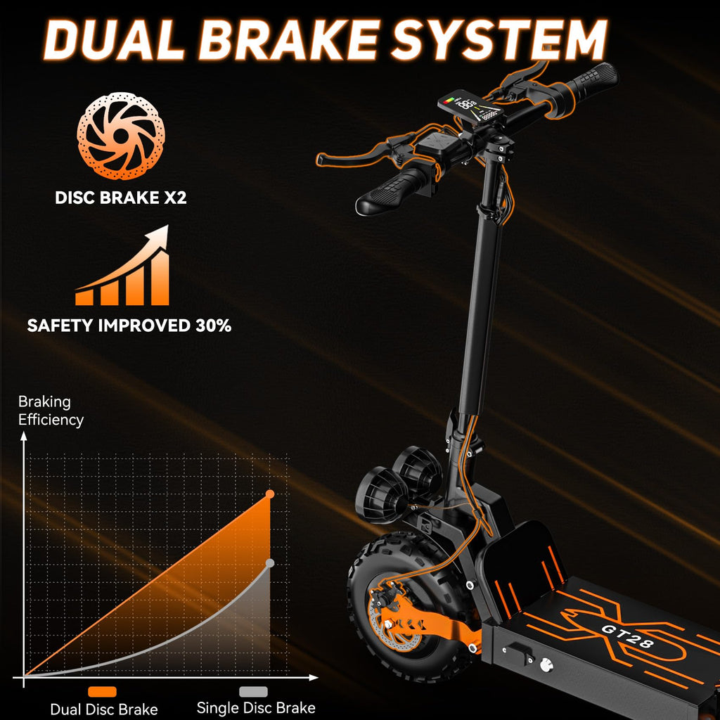 800W Motor 25 Miles Long Range Electric Scooter P2552