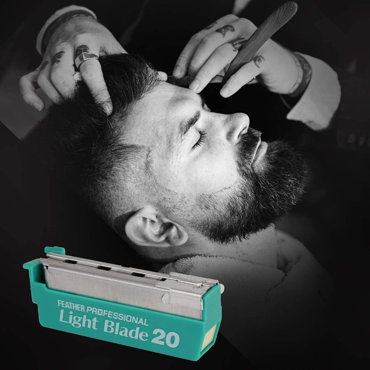 Single Straight Edge Razor Blade Refills, 5 Pack of 20 X602676