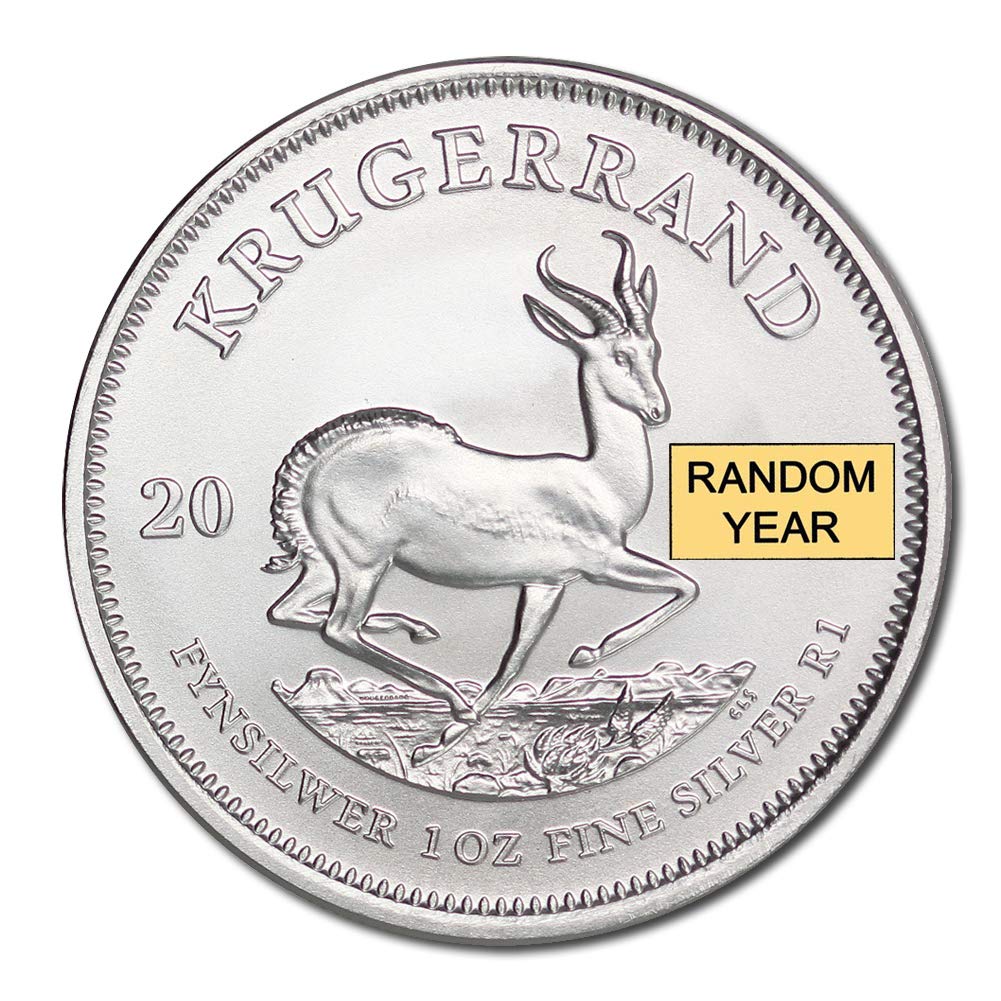 1 oz South African Silver Krugerrand Coin P8430