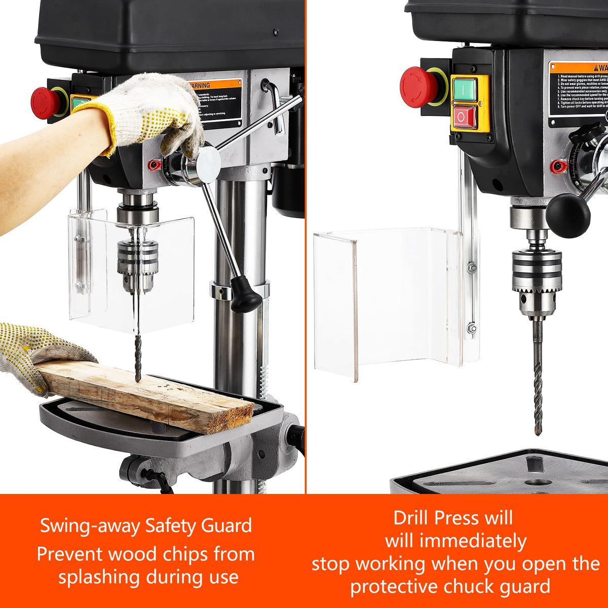 15 in Benchtop Drill Press with Variable Speed K980591