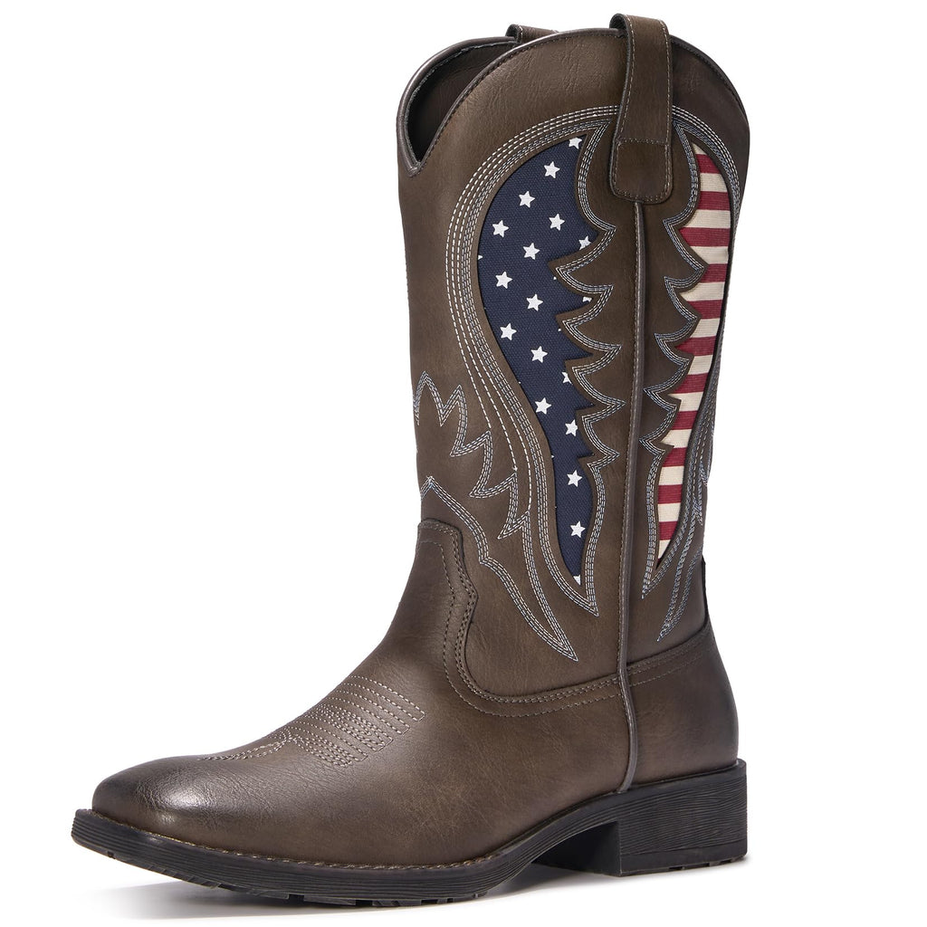 Square Toe Cowboy Boots T68639