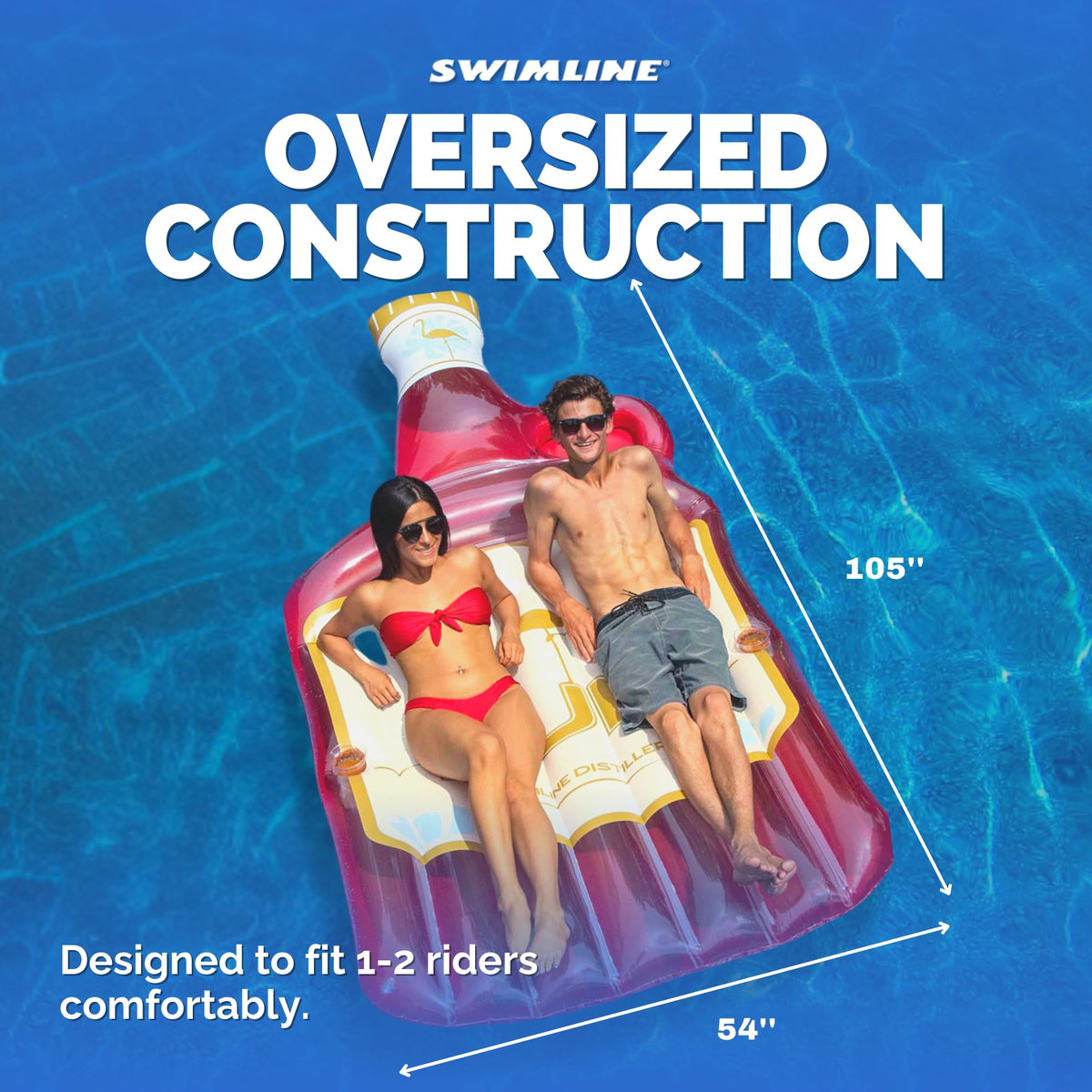 Inflatable Swimming Pool Float Lounger Raft Mattress S2293