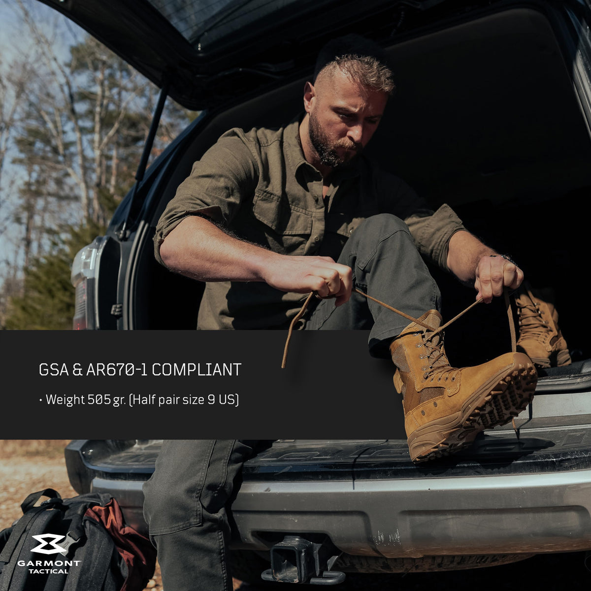 Suede Combat Boots P23693