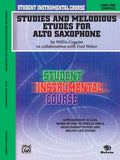 Alto Saxophone Studies and Melodious Etudes Level I E60368