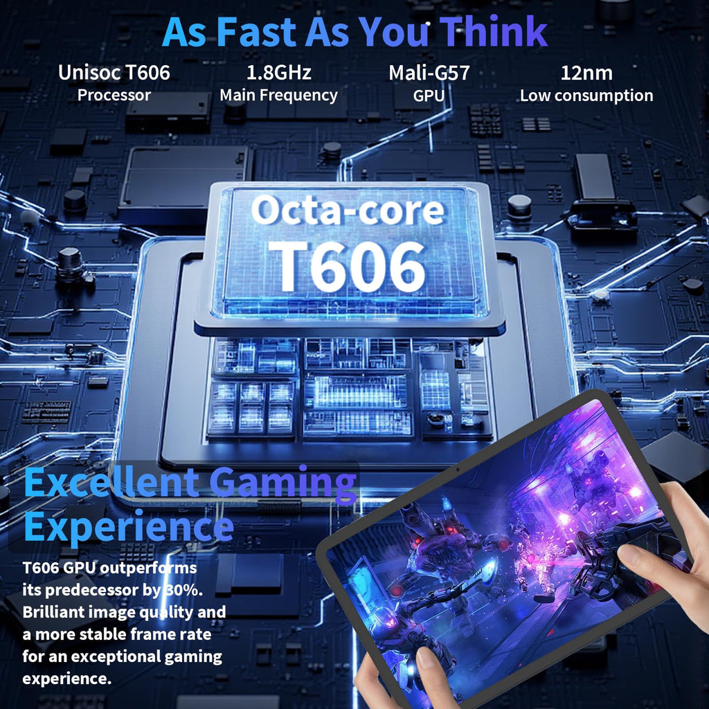 10 Inch Android Tablet with Keyboard G1089