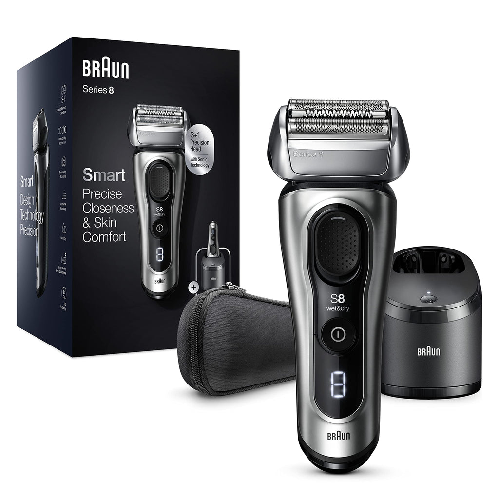 Electric Foil Shaver with Precision Beard Trimmer J566991