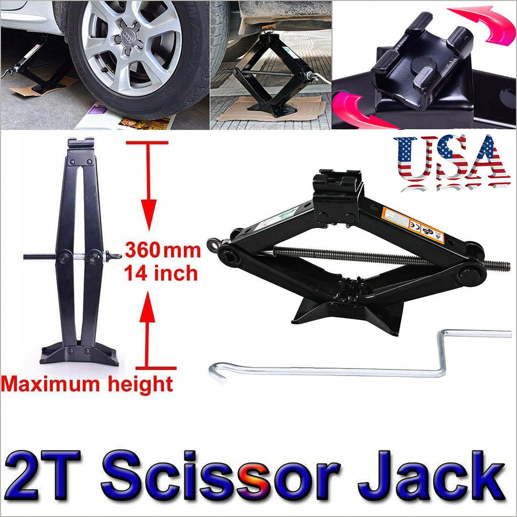 Spare Tire Tool Kit with Scissor Jack 2 Ton I6323
