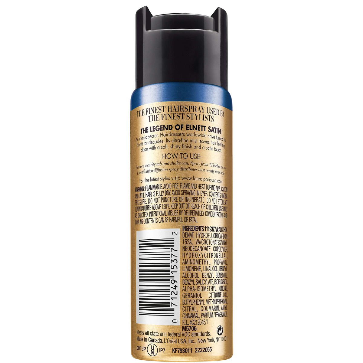 Extra Strong Hold Travel Size Hairspray 2.2 Ounce 2 Count D695788