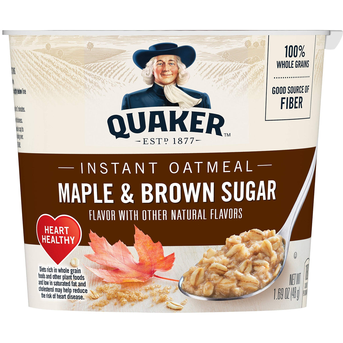 Instant Oatmeal Maple Brown Sugar 1.69oz Pack of 3 T3187