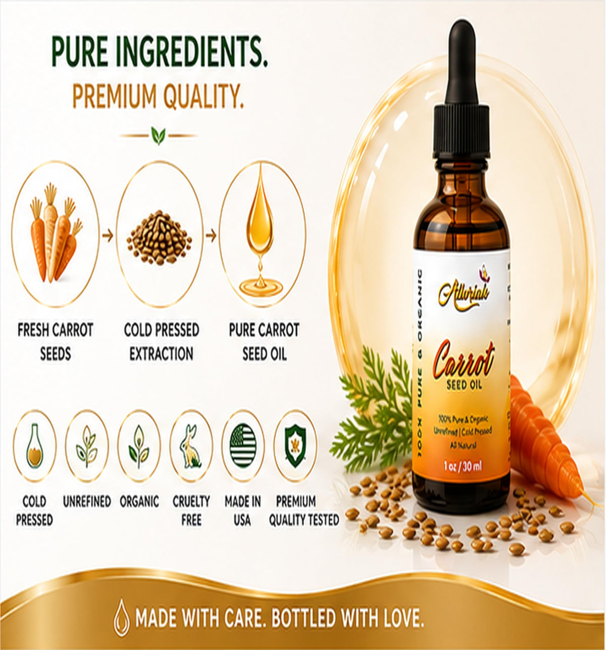 Carrot Seed Oil 1 Oz E325130