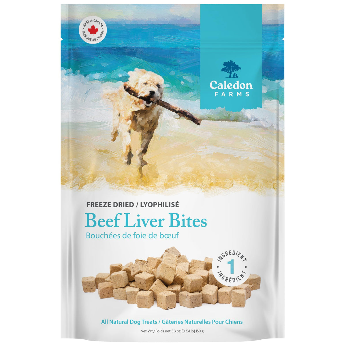 Freeze Dried Beef Liver Dog Treats, 5.3OZ E3604