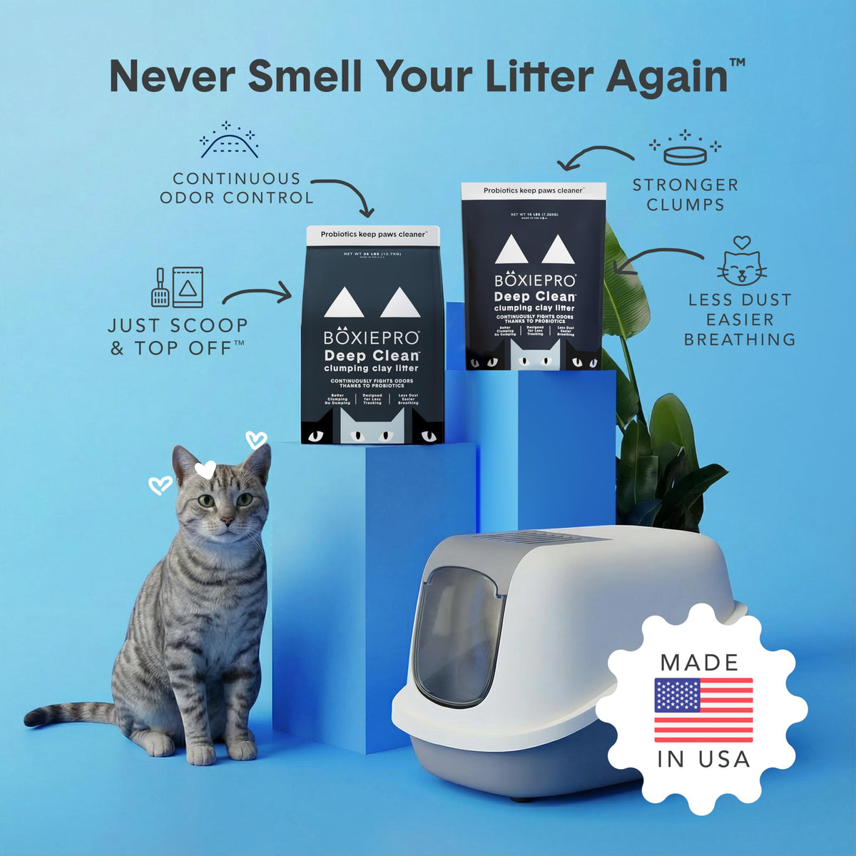 Clumping Clay Cat Litter 16 lb H903199
