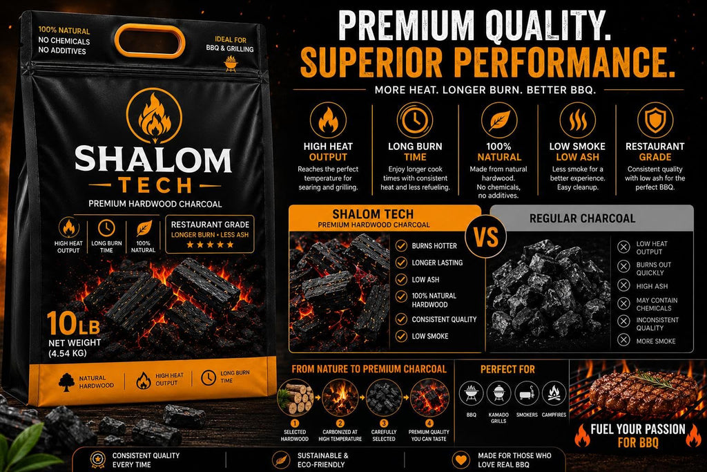 10 LB All Natural Hardwood Lump Charcoal I87315
