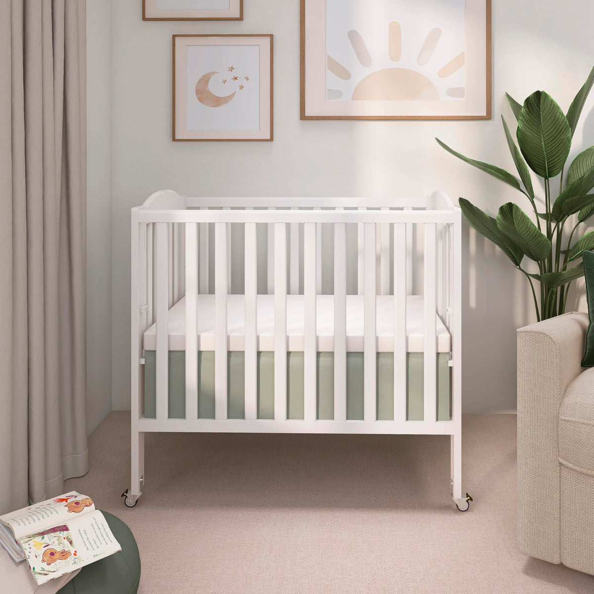 Mini Folding 3-in-1 Portable Baby Crib P6110