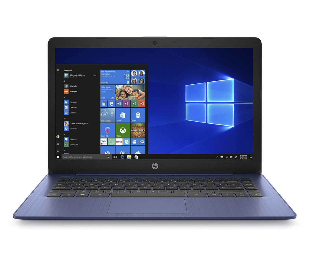 14-inch Laptop, Intel Celeron N4000, 4 GB RAM, 32 GB eMMC, Royal Blue W242