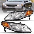 Honda Civic Sedan 4 Door Headlight Assembly S208415