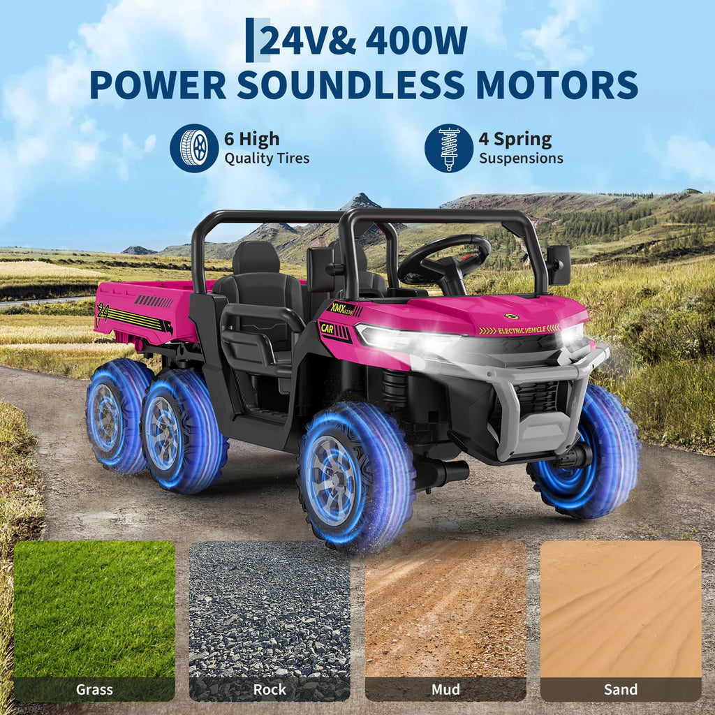 24V 2 Seater Ride On Dump Truck X39856