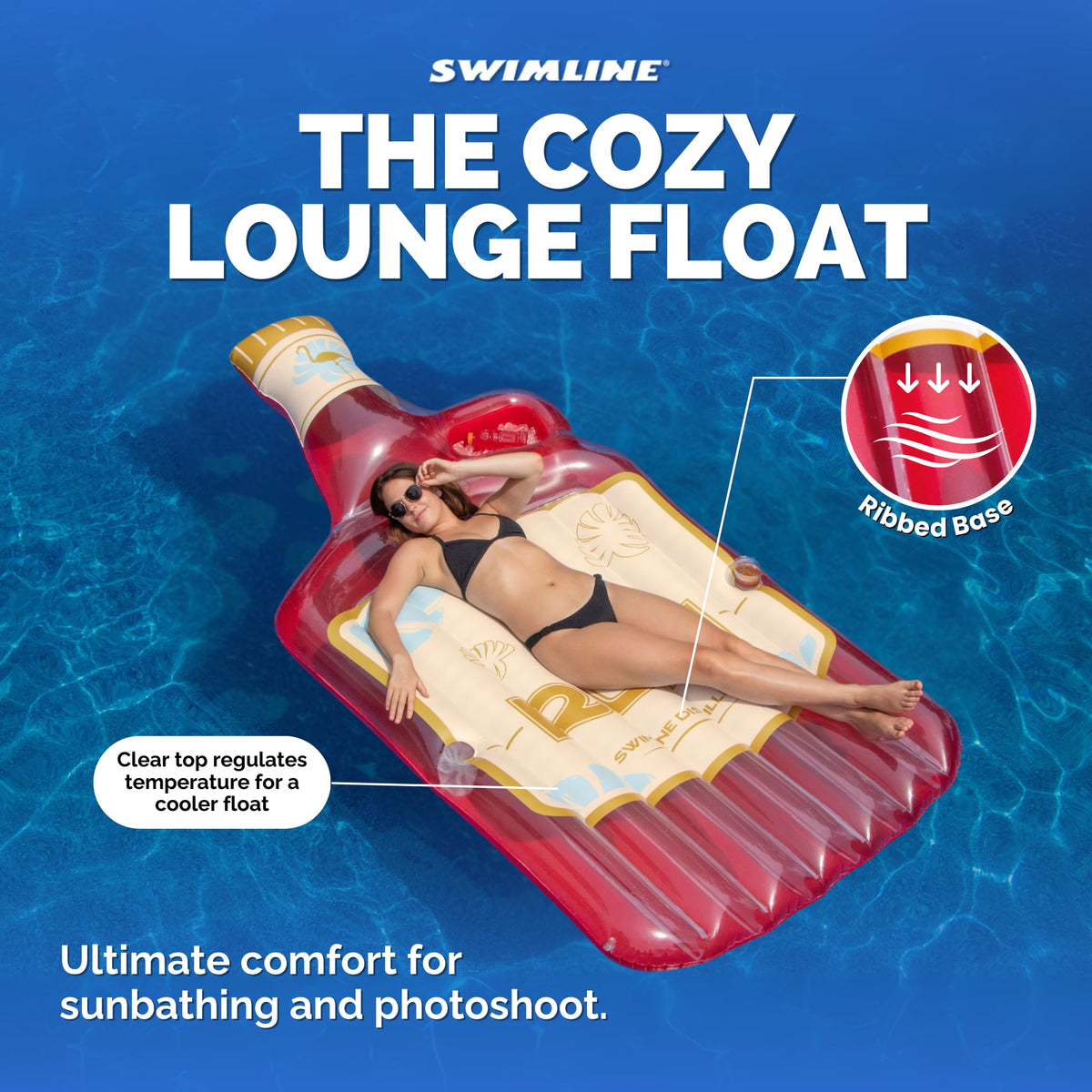 Inflatable Swimming Pool Float Lounger Raft Mattress S2293