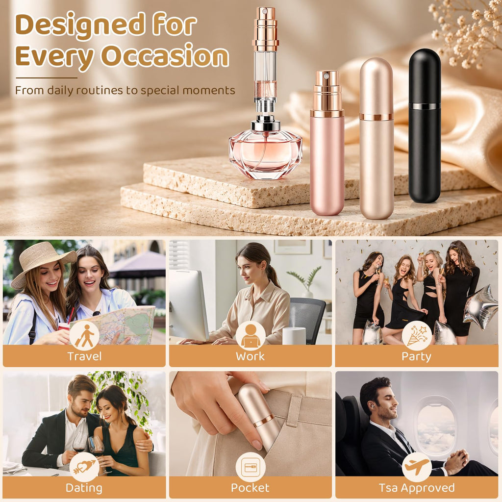 Refillable Perfume Atomizer 5ml X150