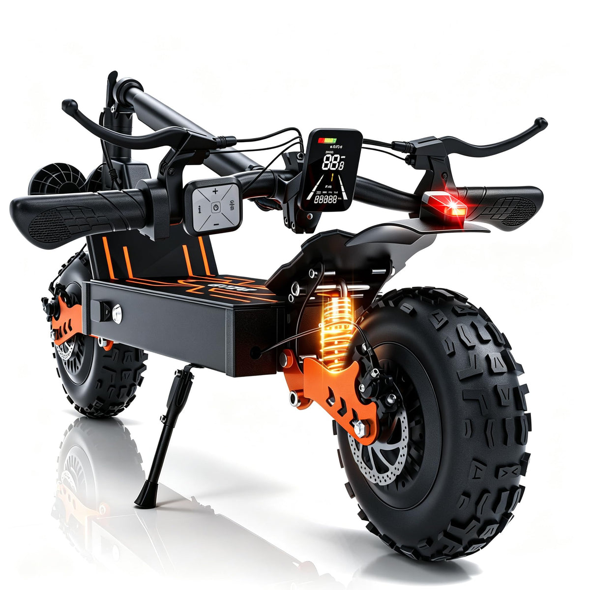 800W Motor 25 Miles Long Range Electric Scooter P2552