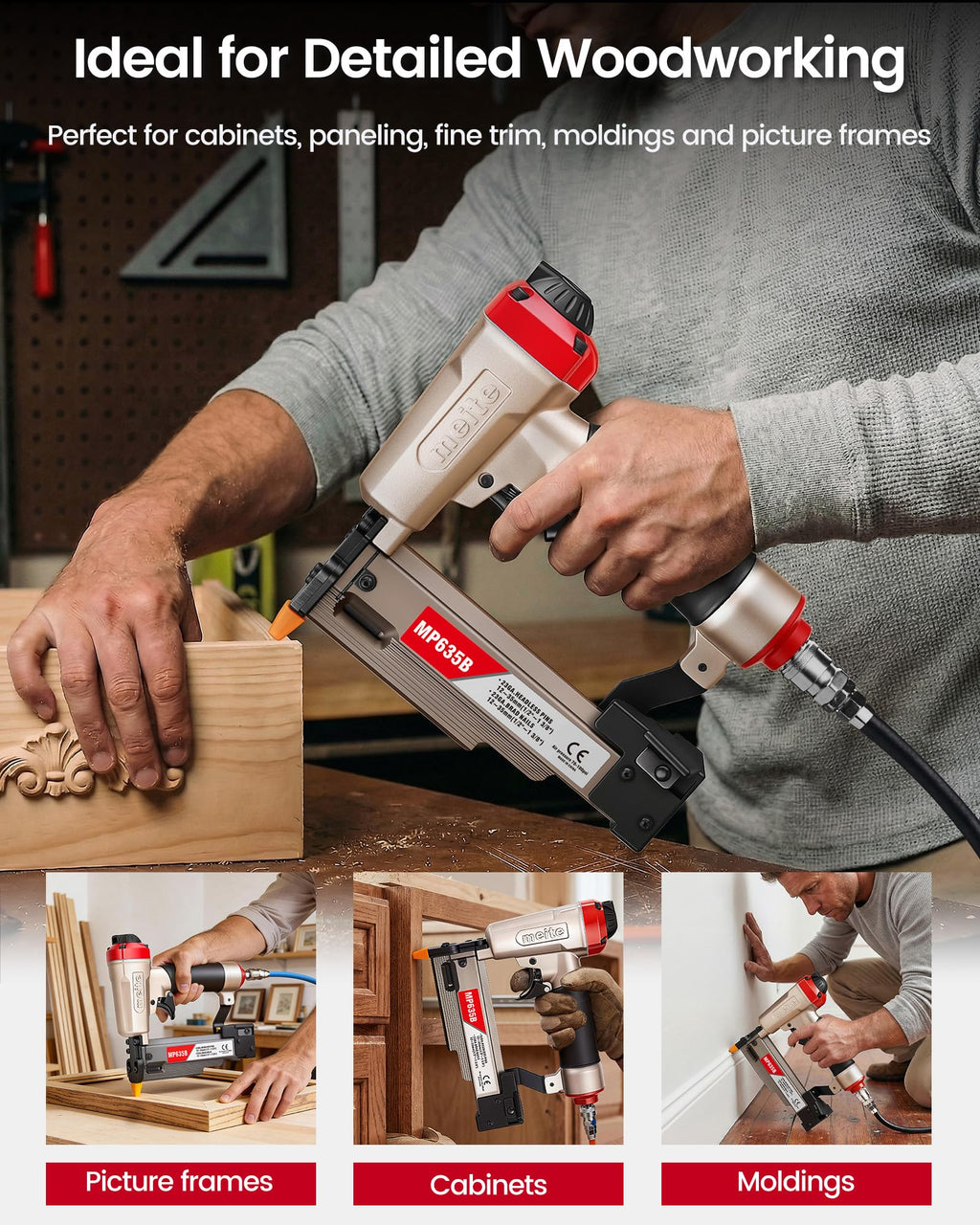 23 Gauge Pneumatic Headless Pin Nailer Z858344