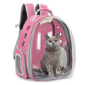 Cat Backpack Carrier Bubble Carrying Bag Pink H476153