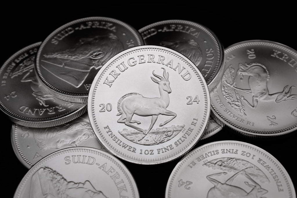 1 oz South African Silver Krugerrand Coin P8430