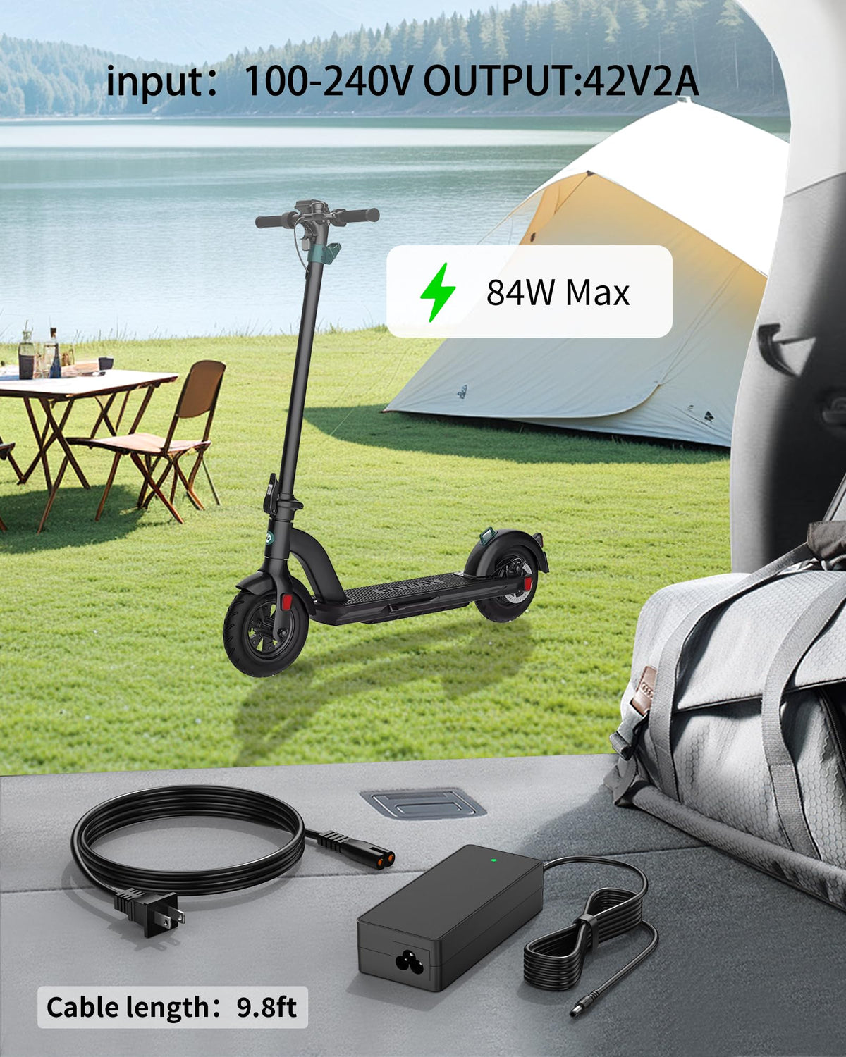 42V 2A Electric Scooter Charger S1092