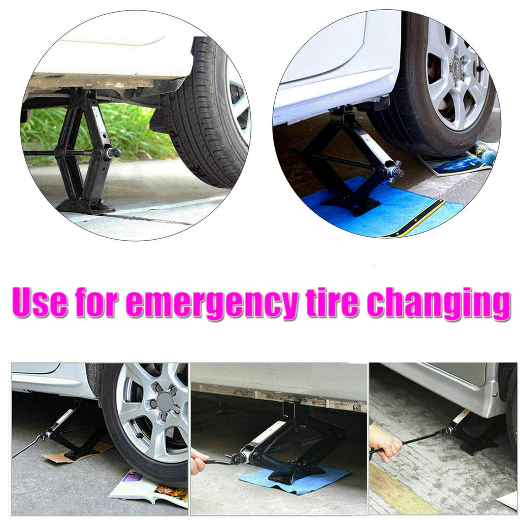 Spare Tire Tool Kit with Scissor Jack 2 Ton I6323