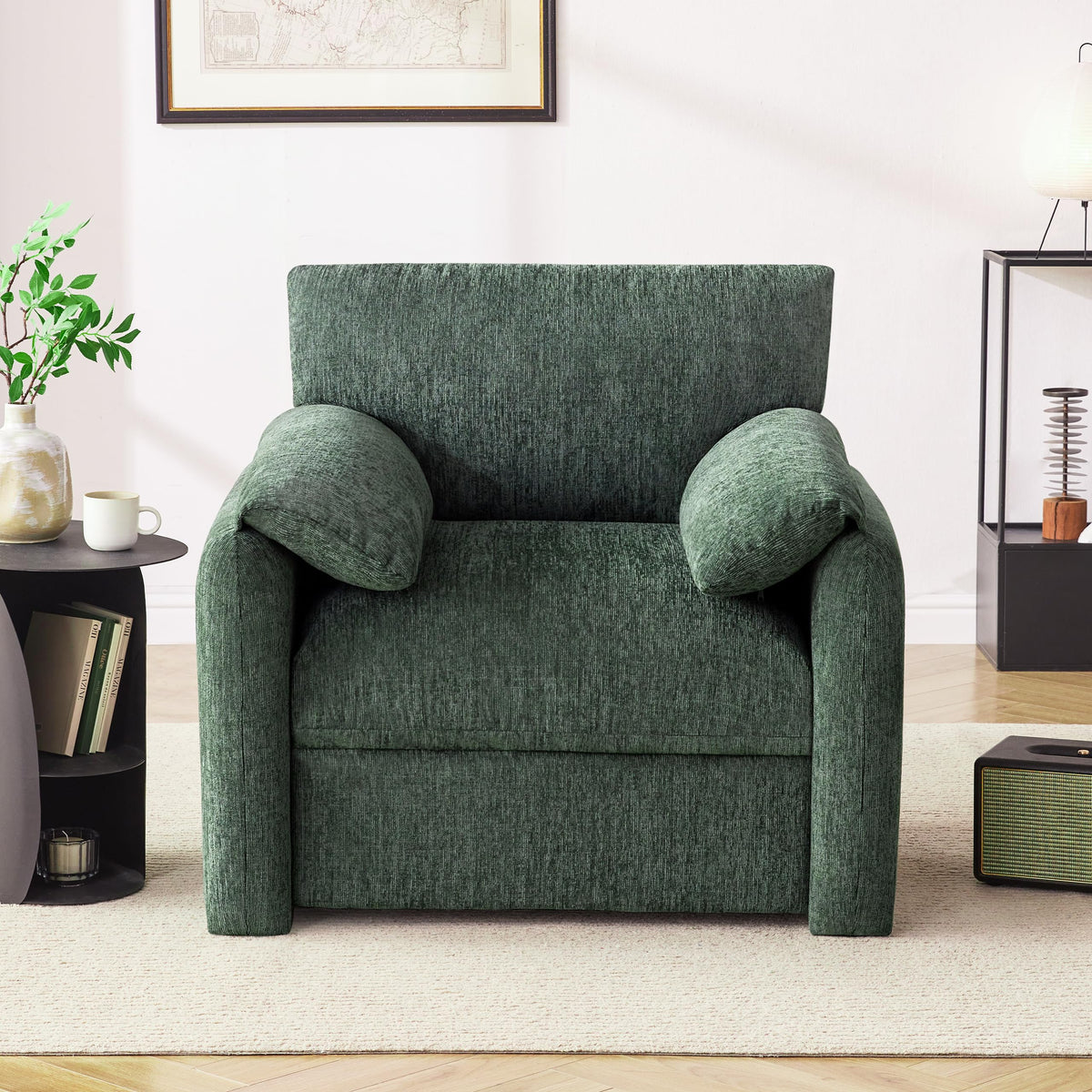 2 Pack Oversized Green Accent Chair T246