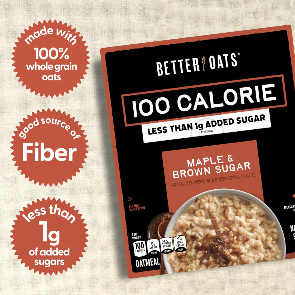 Maple & Brown Sugar Oatmeal 6 Pack K2530